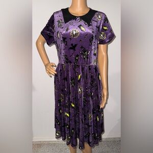 Torrid Haunted Mansion Velvety Dress